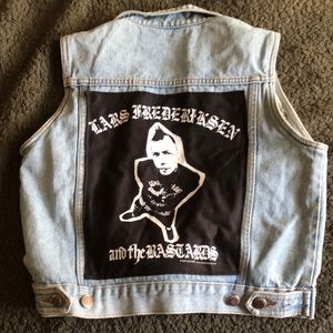 Vintage Punk Women’s Denim Vest